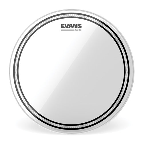 Evans EC2S Clear Batter Head 8"