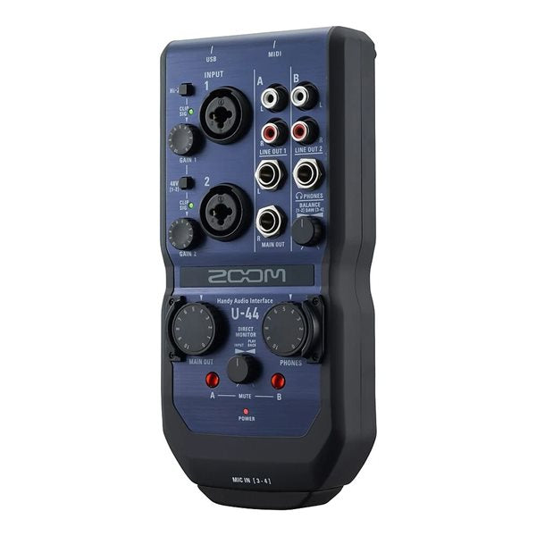 Zoom U-44 Portable 4x4 USB Handy Audio Interface