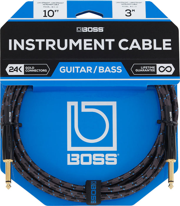 Boss 5ft / 1.5m Instrument Cable, Straight/ Straight