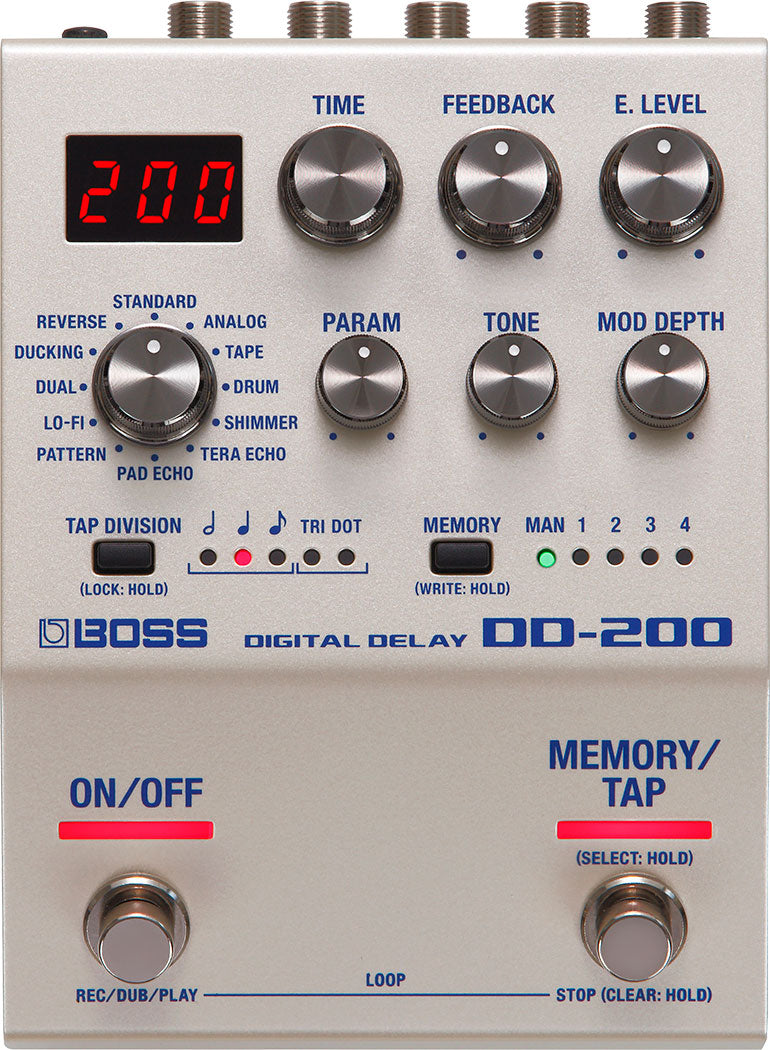 Boss DD-200 Digital Delay — Zedem