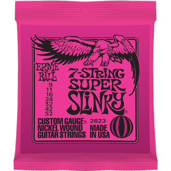 Ernie Ball 7-String Super Slinky 9-52