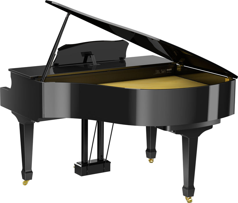 Roland GP609-PEB Digital Grand Piano - Polished Ebony w/Bench
