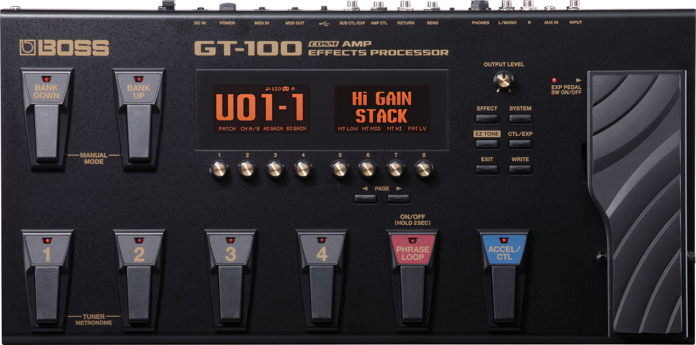 Boss GT-100 COSM Amp Guitar Effects Processor