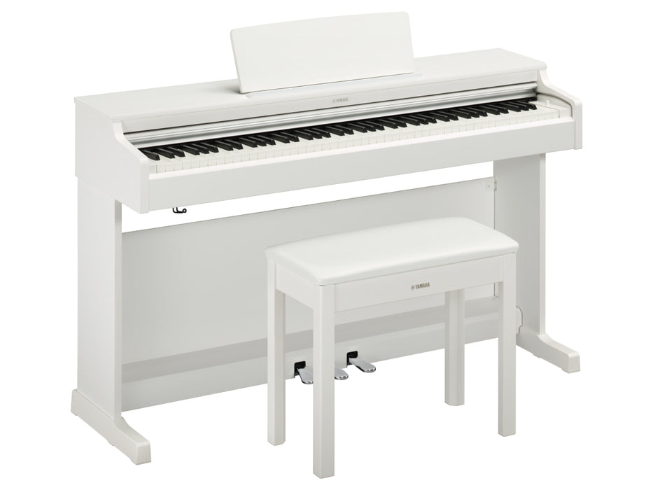 Yamaha YDP-165B ARIUS Digital Piano with Bench - White