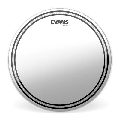 Evans EC2S Frosted Batter Head 10"