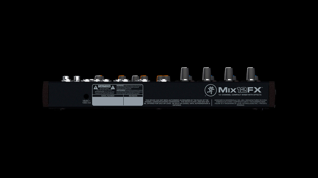 Mackie 12-channel Compact Mixer w/ FX