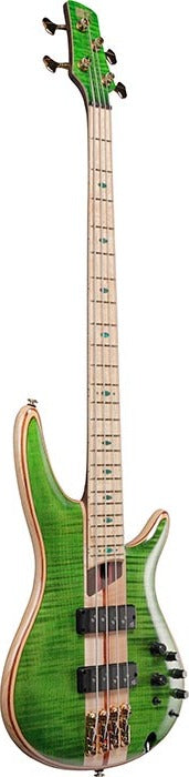 Ibanez SR4FMDX Premium 4-String Bass - Emerald Green Low Gloss