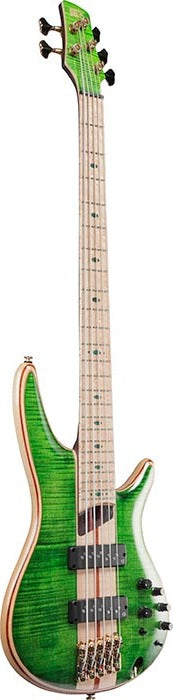 Ibanez SR5FMDX Premium 5-String Bass - Emerald Green Low Gloss