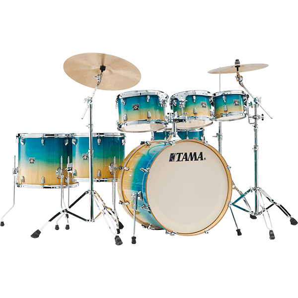 Tama Superstar Classic Exotix - 22/8/10/12/14/16/14 - Caribbean