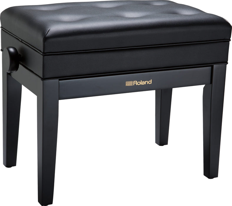 Roland RPB-400BK Piano Bench Vinyl Seat - Satin Black