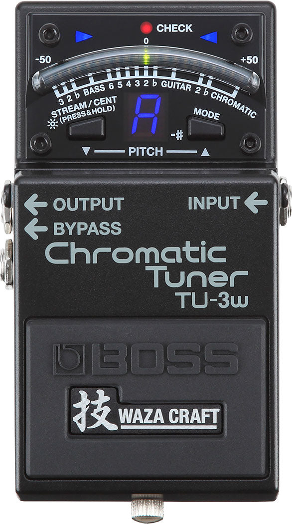 Boss TU-3W Chromatic Tuner - Waza Craft