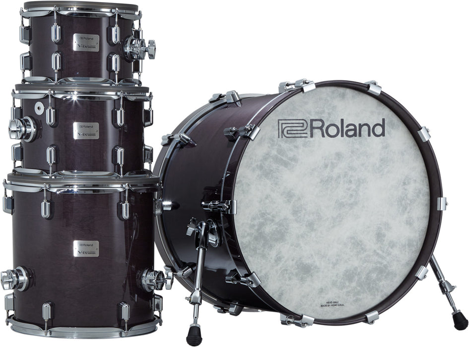 Roland VAD706 V-Drum Acoustic Design Kit - Gloss Ebony + FREE DW5000 Hardware pack!